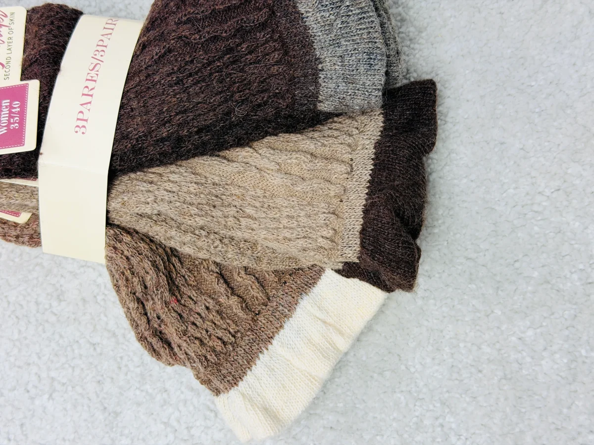 MEIA EM LÃ E CASHMERE PACK3 - Image 5