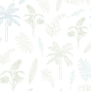 Papel Folhagens Tropical ( Faixa 1.70 H )