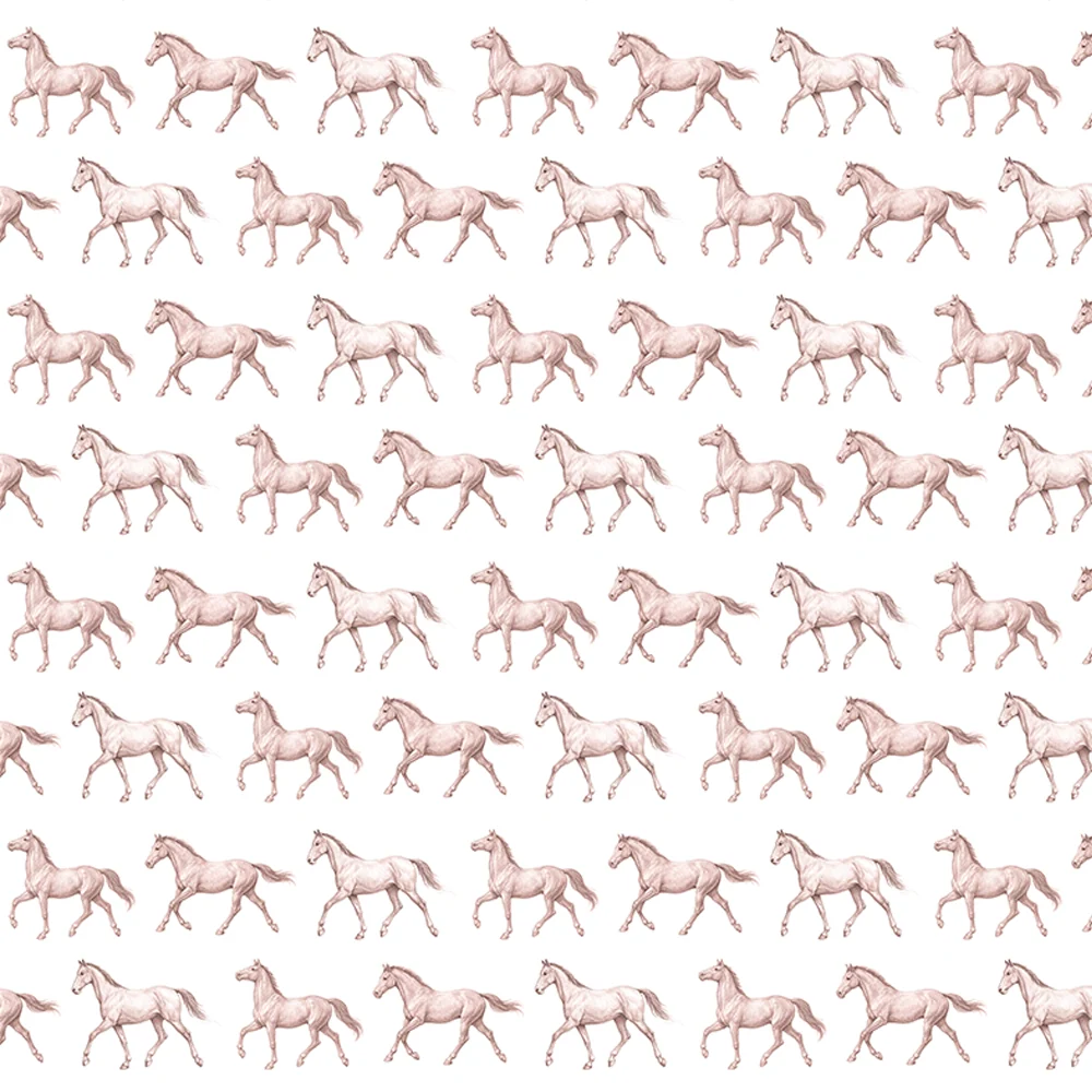 Papel Cavalos Kids Rosa ( Faixa 3.40H )