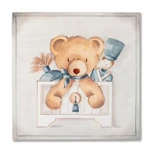 Quadro Urso Baby Lili;Ted